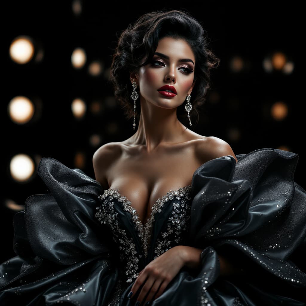 Couture glamour fashion style